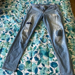 Old navy boyfriend skinny jeans